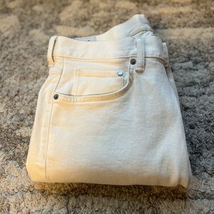 H&M Men's Off-White Jeans